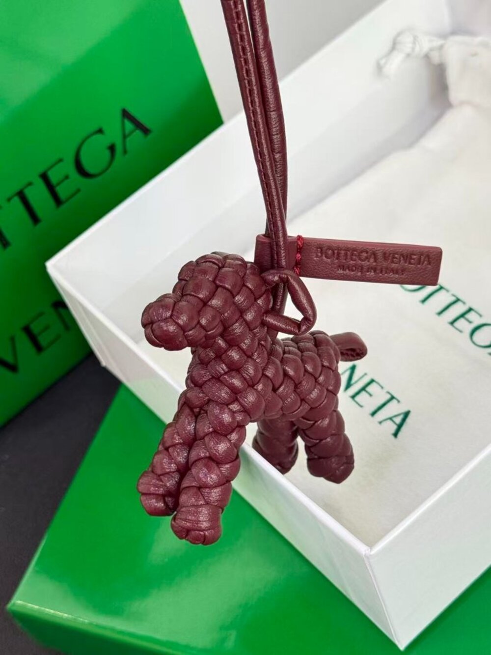 🍋Bottega Veneta dog charm